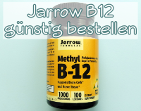 Artikelvorschau  - Jarrow - Vitamin-B12-Lutschtabletten günstig bestellen