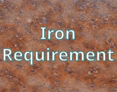Iron Requirement - How Much Is Needed Per Day