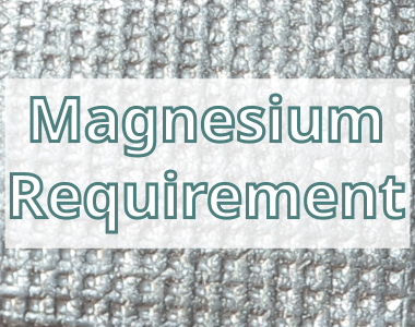 Daily Magnesium Requirement