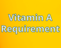 article preview  - Daily Vitamin A Requirement