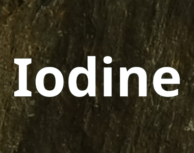 Iodine Benefits And Functions