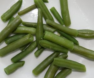 Grüne Bohnen (Fisole / Gartenbohne), gekocht